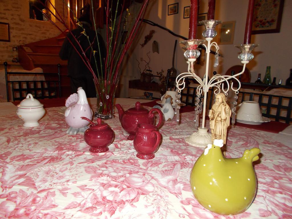 A L'Antan - La Ferme D'Octave Bed & Breakfast Saint-Hilaire-de-Villefranche Eksteriør bilde