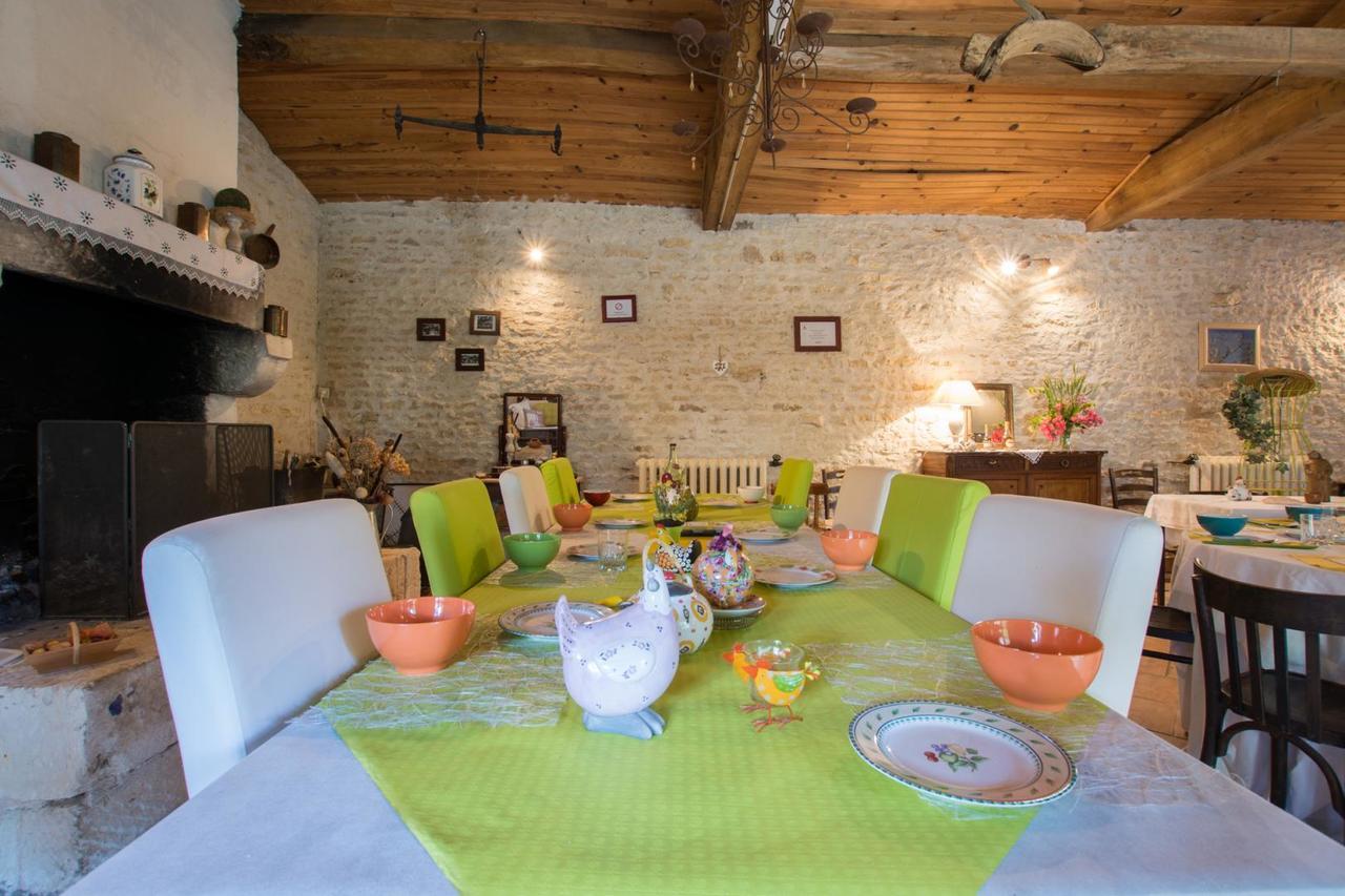 A L'Antan - La Ferme D'Octave Bed & Breakfast Saint-Hilaire-de-Villefranche Eksteriør bilde